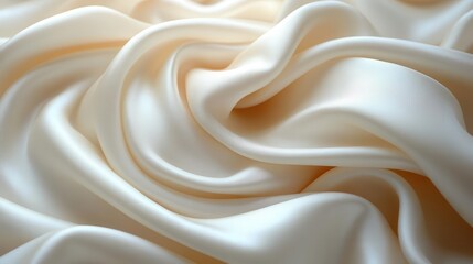 light beige gradient background with a smooth, vanilla-toned texture, exuding elegance and warmth, ideal for a luxurious cosmetic product backdrop