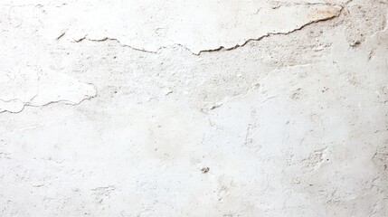Obraz premium Textured white wall with cracks a minimalist background for creative projects and designs