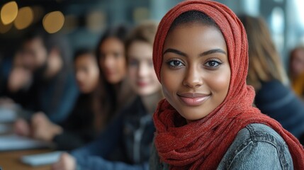 Migrant family sitting around a table with community volunteers, discussing housing and work opportunities, symbolizing the support network for newcomers