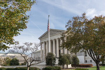 US Supreme Court Building in Washington DC