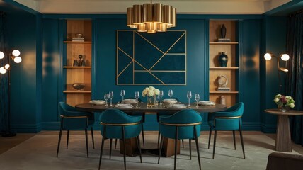 A living room with a couch chairs and a table with plants.