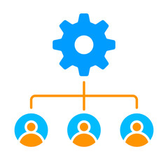 Customer Relation Management Icon, Bussines Icon