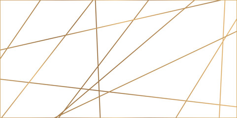 Fototapeta premium Abstract luxury gold geometric random chaotic lines. Random geometric line pattern on a transparent background. Random chaotic lines abstract geometric patterns of modern design.
