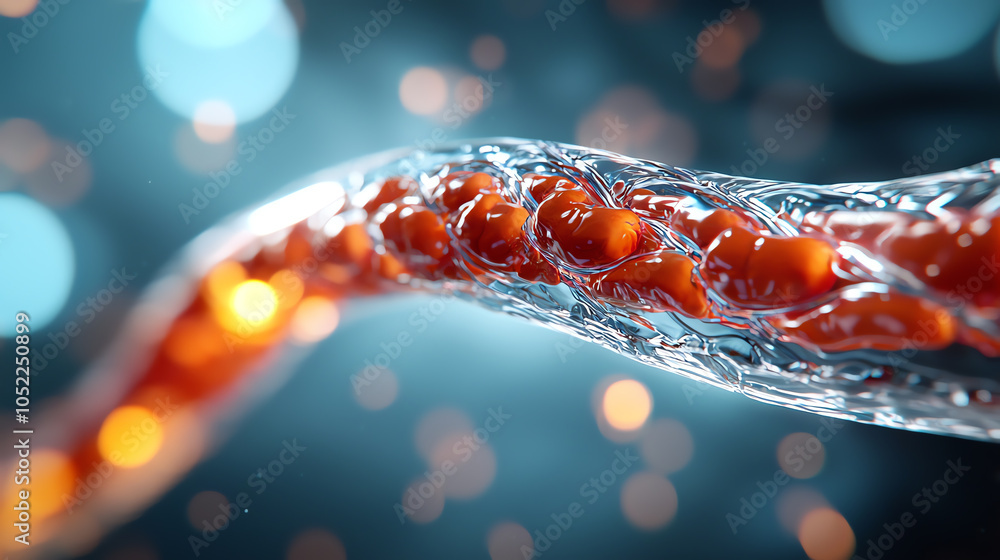 Poster exploring the intricacies of cellular structures a visual journey through microscopic biology