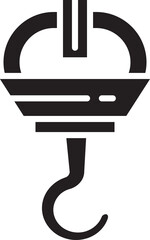 Hoist and Crane Hook Icon

