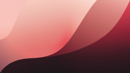Abstract red gradient curves. Elegant flowing curves blend red hues creating a serene and sophisticated backdrop.  Ideal for presentations or designs needing a subtle yet stylish feel.