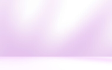 Empty purple studio room for product presentation with shadow of tree leaves on the wall. Interior concrete wall and floor design backdrop for displaying products. Shadow overlay effect.	