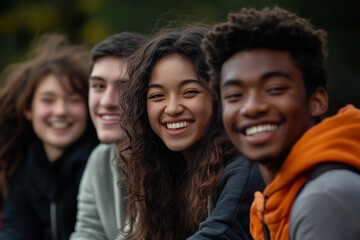 Fototapeta premium Happy Young People