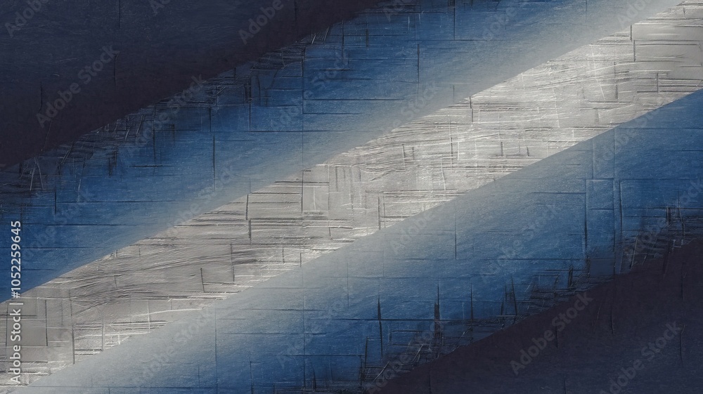 Poster blue gray diagonal texture. abstract art showcasing a blend of blue and gray hues. the diagonal line