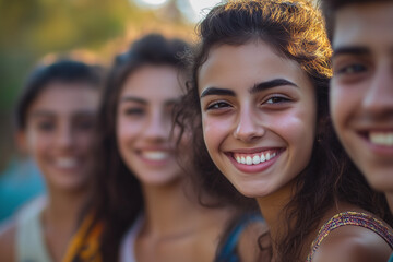 Fototapeta premium Happy Young People