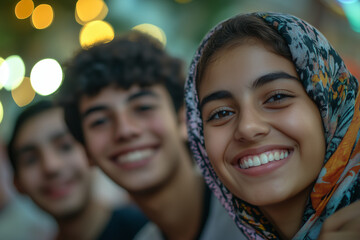 Fototapeta premium Happy Young People