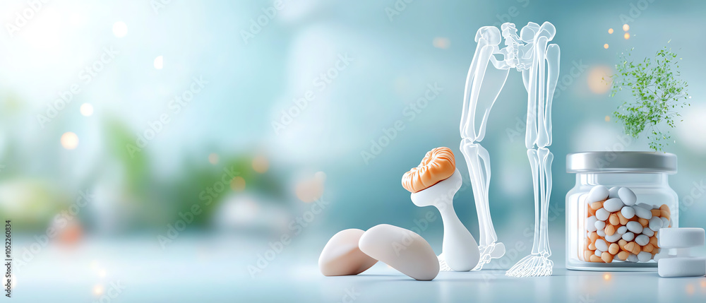 Poster exploring the intersection of health and science a visual representation of anatomy and medicine