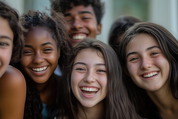 Fototapeta premium Happy Young People