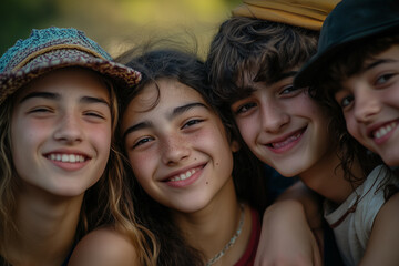 Fototapeta premium Happy Young People
