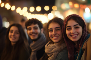 Fototapeta premium happy, young, people, teenagers, social, family, friends, girls, smiling, mother, daughter, woman, fun, friendship, children, outdoors, two, child, happiness, smile, love, outside, beauty, couple, tog