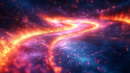 Fototapeta premium 抽象的なデザインアートの背景画像