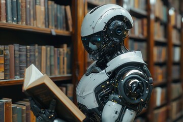 Robot in a Library