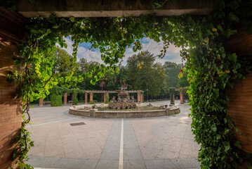 Obraz premium Calles principales de Valladolid, España. Capital de la Comunidad Autónoma de Castilla y León