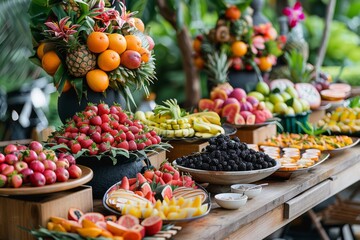 Vibrant Farmers Market Display