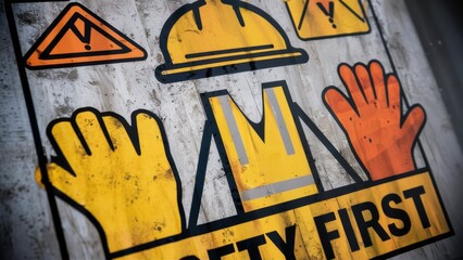 Safety First Signage