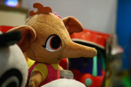 christmas toy in a store from london