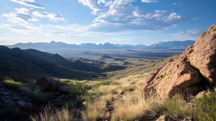 landscape in the mountains