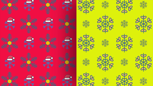 Festive Snowfall Looped Background