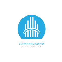 Obraz premium Real estate logo design