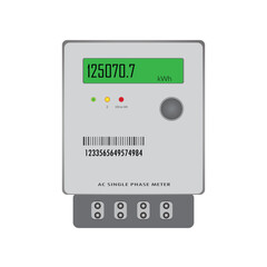High Quality Smart Electricity Meter Single Phase