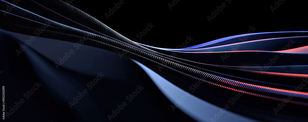 Poster digital background perfect for tech processes, neural networks, artificial intelligence, data transf