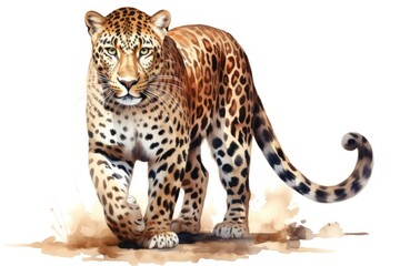 Fototapeta premium Leopard wildlife cheetah animal.