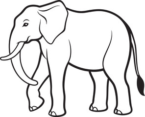 elephant cartoon illustration