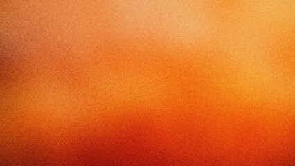 Vibrant orange gradient background with subtle grainy texture, resembling warm sunlight, Grainy gradients style, vintage noise, abstract background