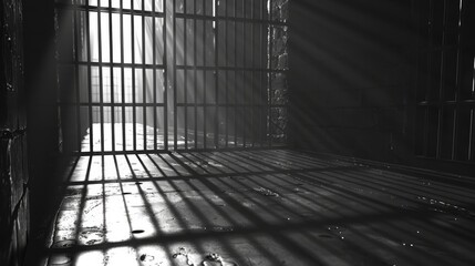 Light and Shadows in an Empty Jail Cell