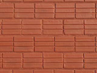 Obraz premium Beautiful Reddish-Brown Brick Wall Texture Background