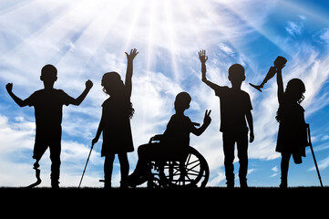 Silhouettes Empowering Children with Disabilities