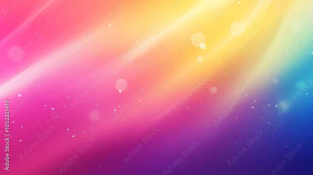 Poster abstract colorful wave background with silk-like texture and soft, flowing motion in vibrant hues of