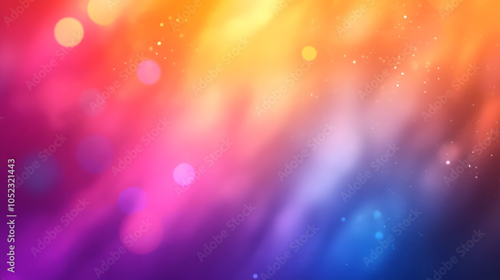 Poster abstract colorful wave background with silk-like texture and soft, flowing motion in vibrant hues of