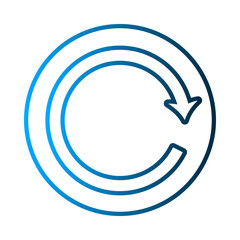 Refresh icon template