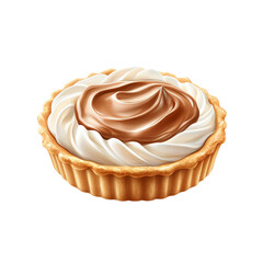 Delicious Chocolate and Cream Tart