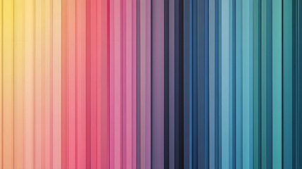 Fototapeta premium Colorful seamless vector illustration of vertical striped lines in pastel colors, perfect for wallpaper, backdrop, or design