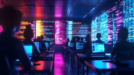 Virtual Coding Classroom with Real Time Program Visualization and Execution