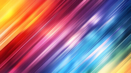 Colorful abstract lines create a vibrant background