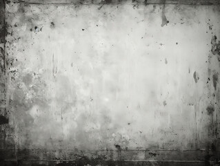 Obraz premium Vintage Distressed Black and White Texture with Copy Space