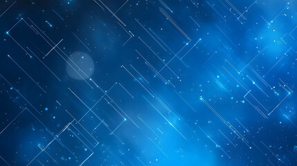 Obraz premium Abstract blue background with stars, perfect for creative projects