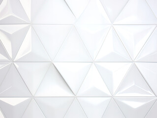 Seamless Triangle Lowpoly Mosaic on Embossed Porcelain Texture for Transparent Overlay