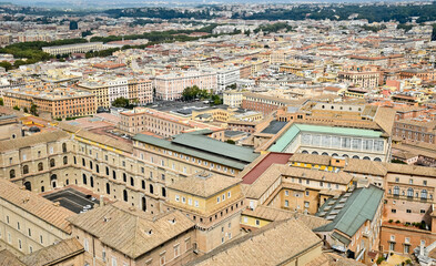 Fototapeta premium Vatican Birdview