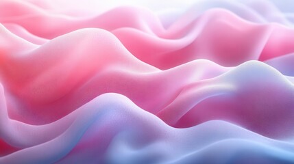 Obraz premium soft pastel gradient flowing seamlessly into one another, creating a calming and serene atmosphere, ideal for backgrounds or subtle designs that evoke tranquility and creativity