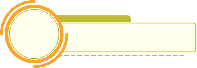 Obraz premium frame speech simple minimal