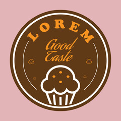 Clean and Fresh Chocolate Cookies Logo 